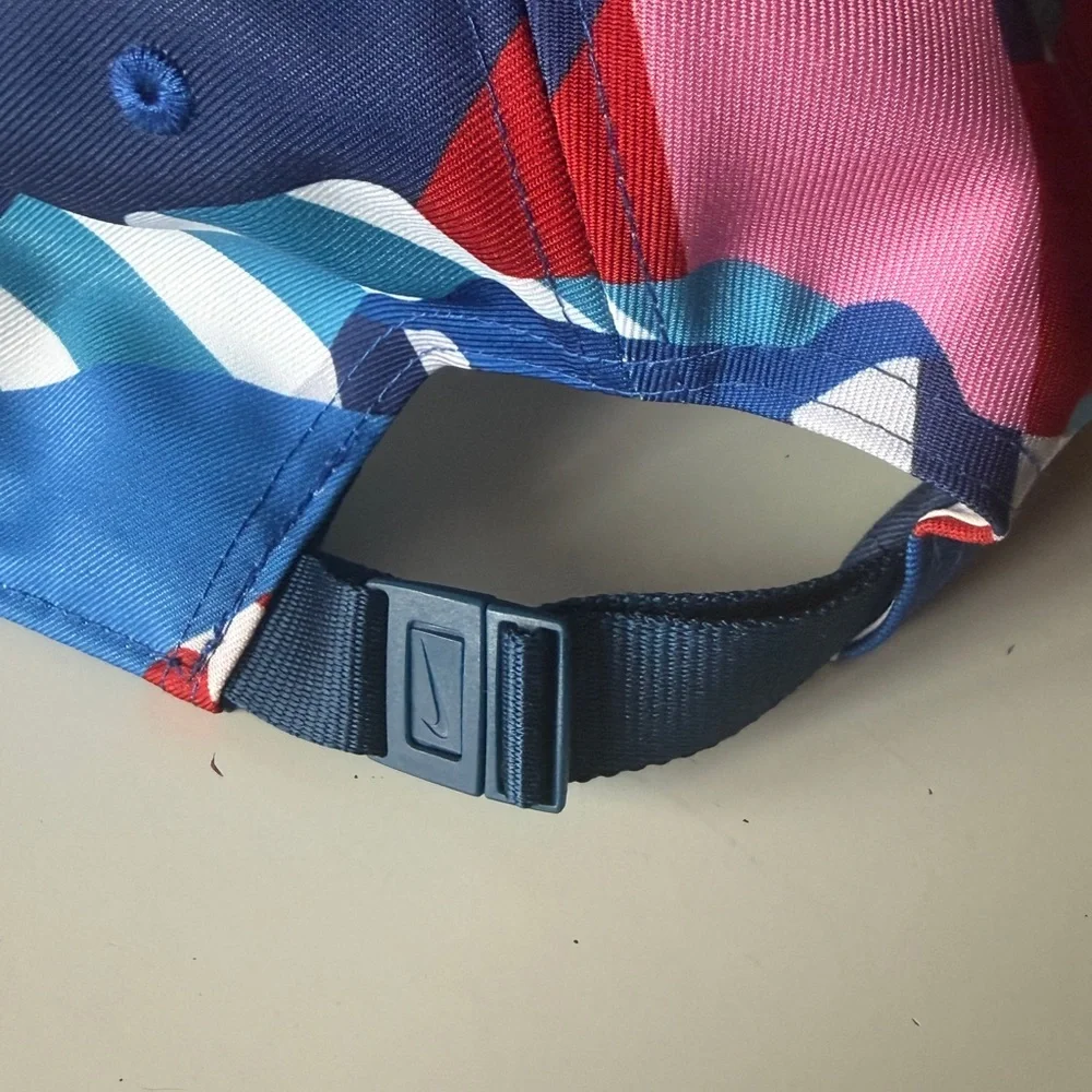 NWT Nike Adult Unisex USA Skateboard Olympic Blue and Red Patterned Hat - Picture 2 of 5
